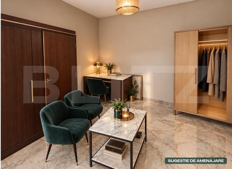 Apartament cu 2 camere nedecomandat în Primăverii