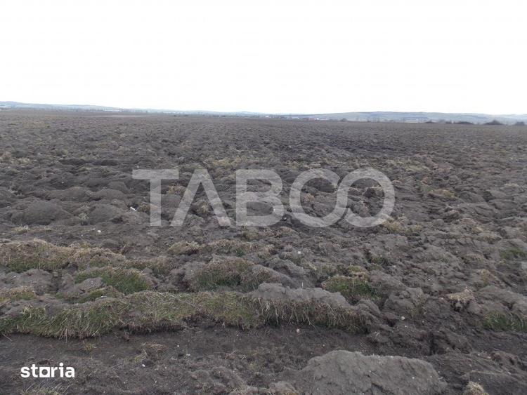 Teren intravilan de vanzare 10.000 mp in zona Industriala Vest Sibiu - 1