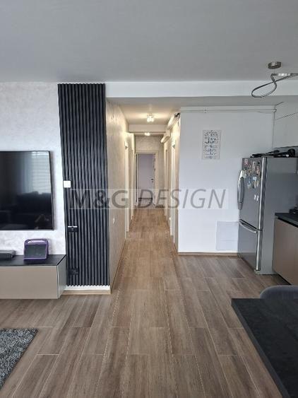 Apartament cu 3 camere decomandat, mobilat în Giarmata-Vii