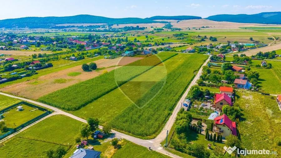 Comision 0% |Teren Intravilan Harman |Podu Oltului| princ... - Podu Oltului (Brasov) - 2
