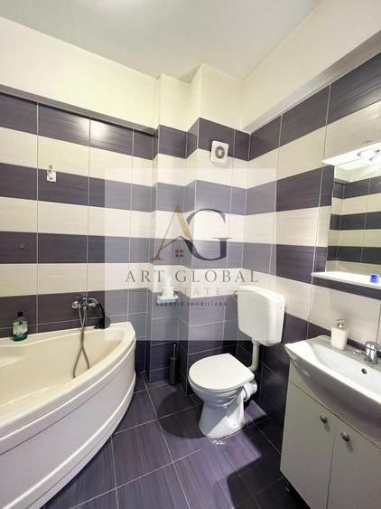 Apartament cu 2 camere semidecomandat, mobilat în Militari