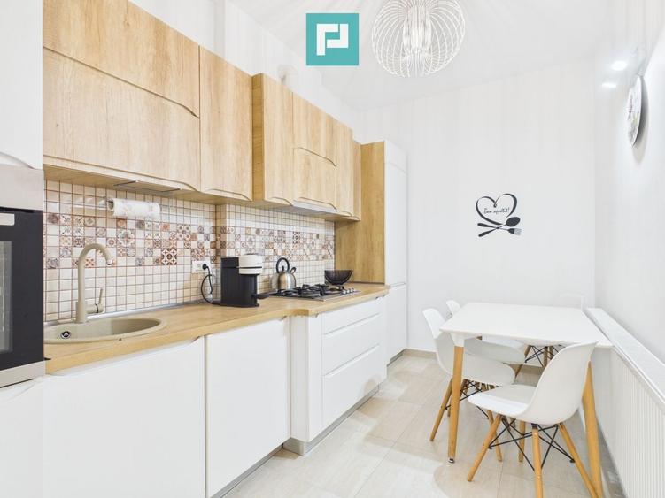 Apartament cu 2 camere semidecomandat, mobilat în Sinaia