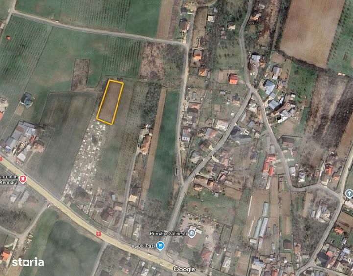 Teren de 2000 mp, în Călinești