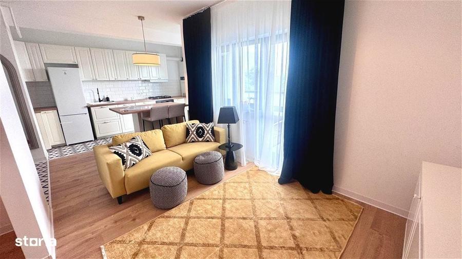 Apartament cu 2 camere semidecomandat în Sisești