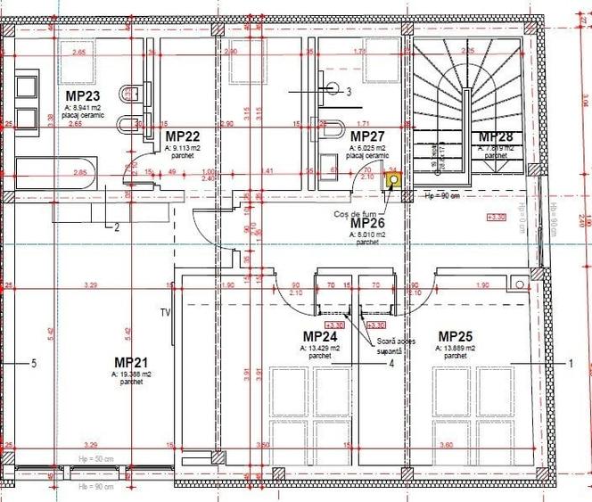 Duplex cu 6 camere cu Canalizare în Gruia