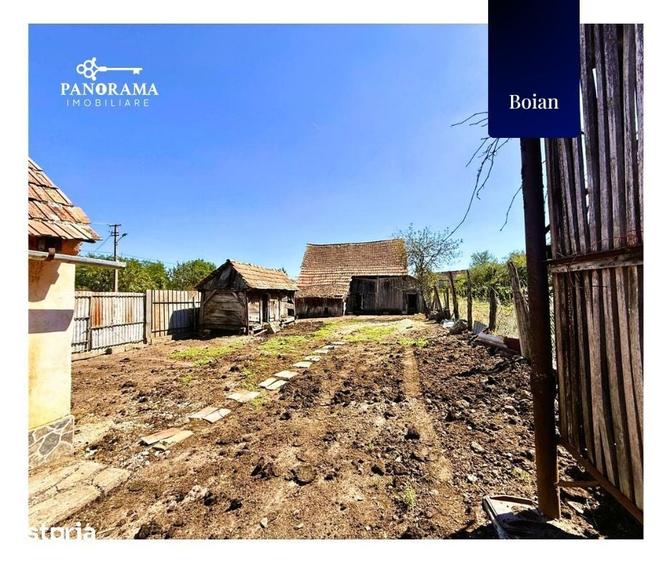Casă cu 2 camere cu Teren 1382 Mp în Bazna