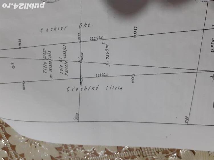 Teren de 7500 mp, în Răcăciuni
