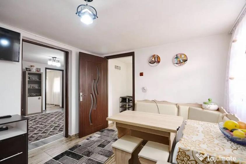 Casă cu 2 camere cu Teren 1000 Mp în Gherghești