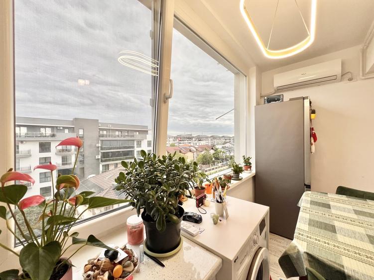 Apartament cu 2 camere decomandat, mobilat în Ozana