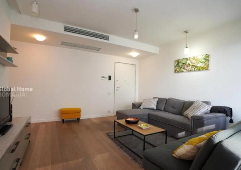 Apartament cu 2 camere semidecomandat, mobilat în Herăstrău