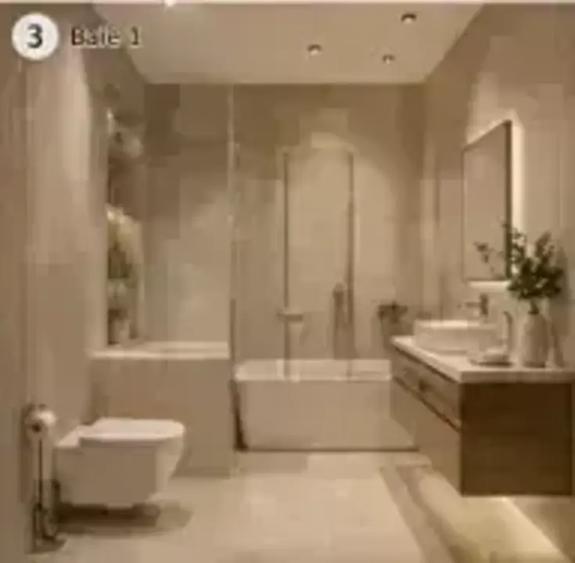 Apartament spectaculos sut 95,57mp,  2 camere cu 2 bai, zona Herăstrău - 3