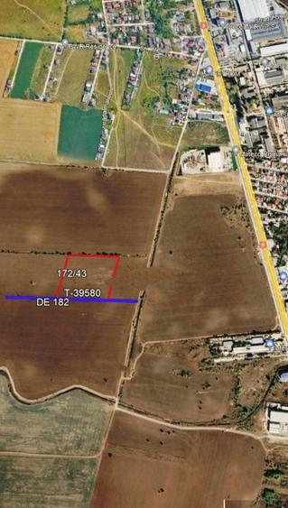 Teren Construcții intravilan de 26964 mp, în Exterior Sud