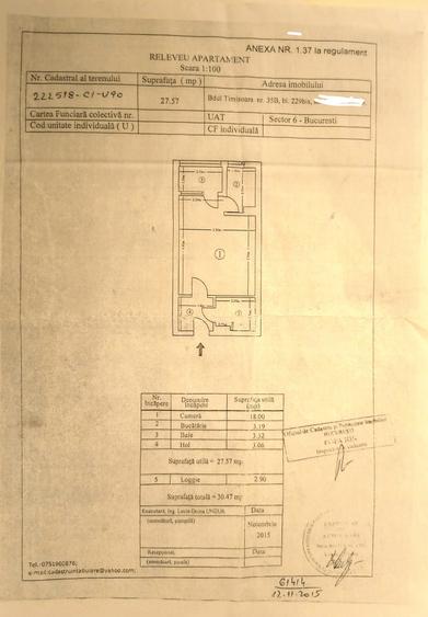 Garsonieră semidecomandată în Drumul Taberei