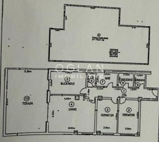 Apartament cu 3 camere decomandat în Mihai Viteazul