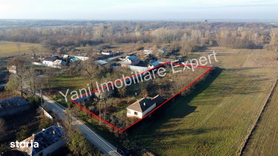 Casă cu 3 camere cu Teren 3378 Mp în Bârla