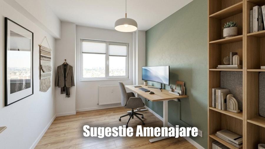 Apartament cu 3 camere decomandat, mobilat în Mărgeanului