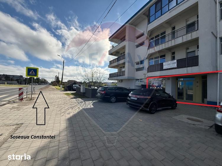 Spațiu comercial, de 186 mp, în Cumpăna