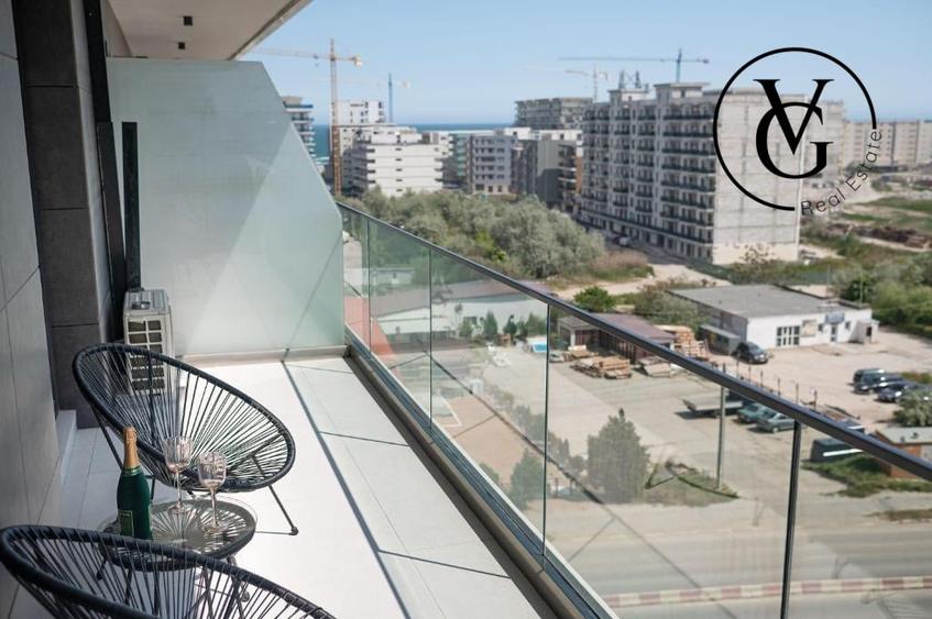Apartament cu 2 camere semidecomandat, mobilat în Mamaia-Sat