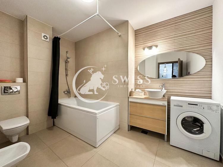 Apartament cu 2 camere semidecomandat, mobilat în Bună Ziua