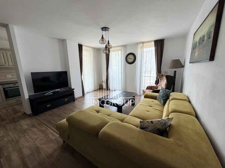 Apartament cu 2 camere semidecomandat, mobilat în Gheorgheni