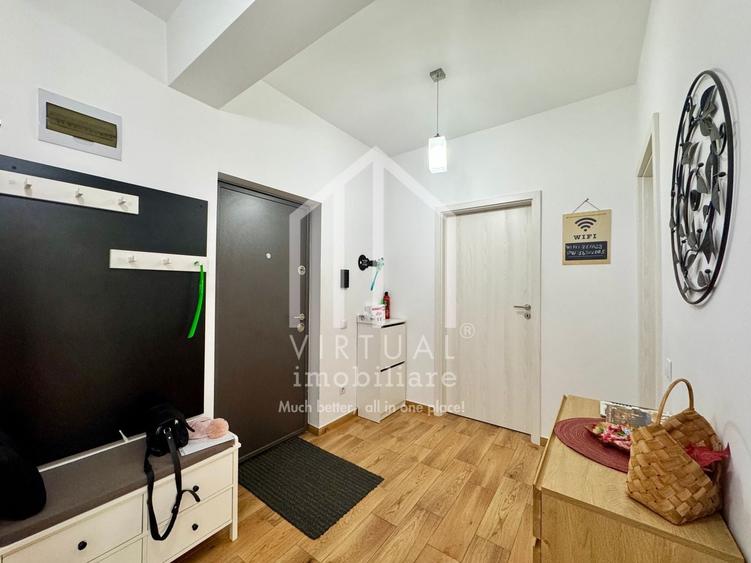Apartament cu 2 camere decomandat, mobilat în Piața Cluj