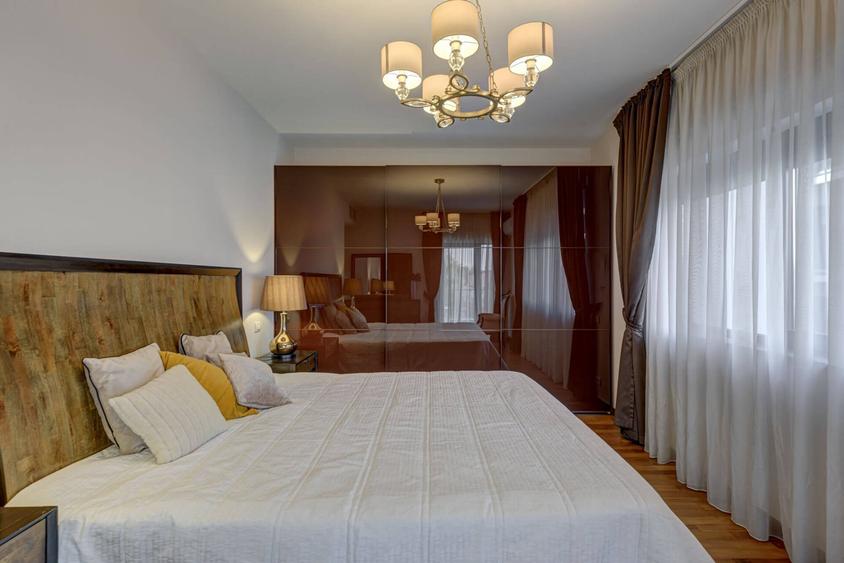 Apartament cu 4 camere decomandat, mobilat în Herăstrău