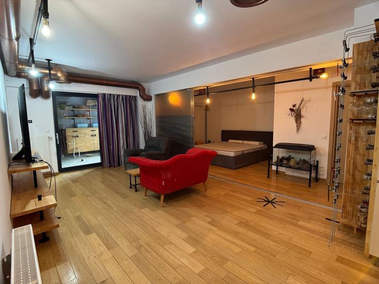 Apartament cu 3 camere, mobilat în Barbu Văcărescu