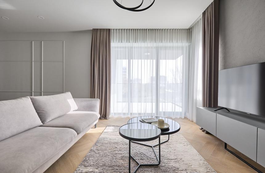 Apartament cu 4 camere decomandat, mobilat în Pipera