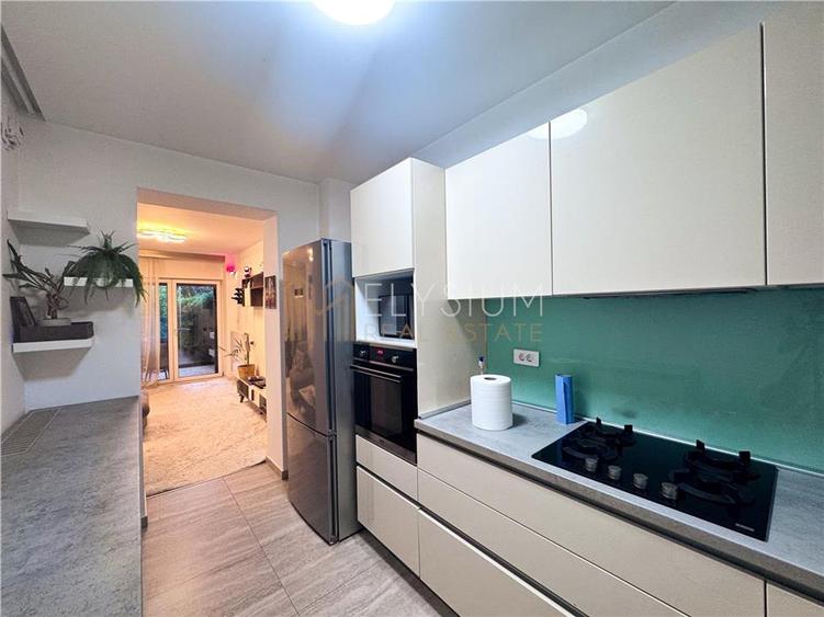 Apartament cu 3 camere semidecomandat, mobilat în Floreasca