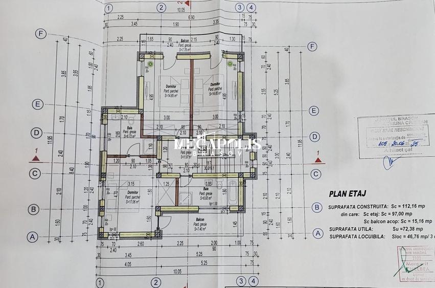 Casă individuală cu 4 camere cu Canalizare în Cristian