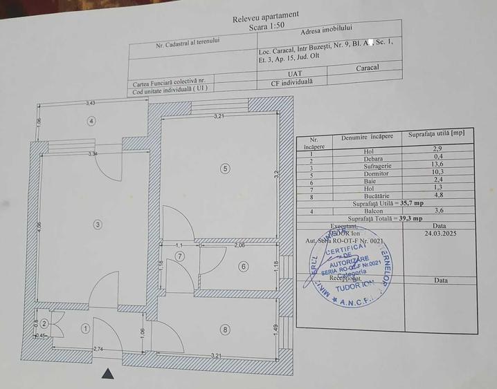 Apartament Caracal, Olt, str. Intrarea Buzesti, nr.9 - 5