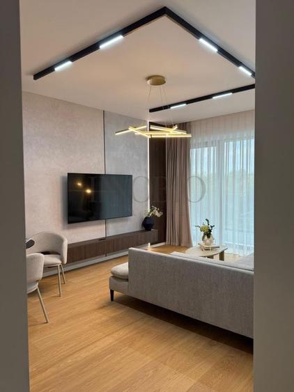 Apartament cu 2 camere, mobilat în Barbu Văcărescu