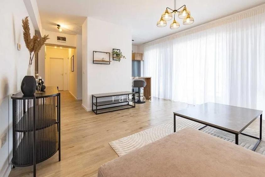 Apartament cu 2 camere semidecomandat, mobilat în Barbu Văcărescu
