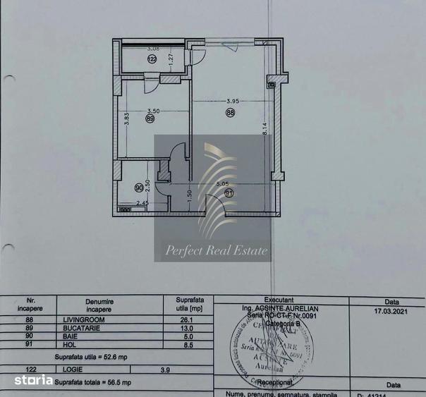 Apartament cu 2 camere în Central