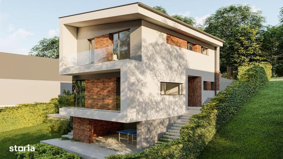 Casă cu 4 camere cu Teren 600 Mp în Baciu
