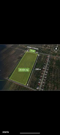Teren de 20455 mp, în Ciorogârla