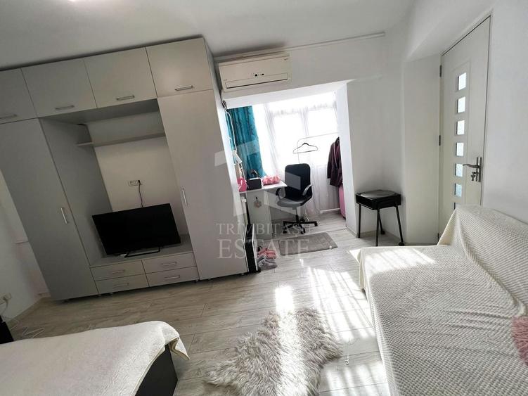 Garsonieră decomandată, mobilată în Banu Manta