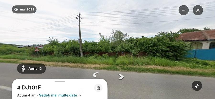 Teren de 2500 mp, în Drăgănești