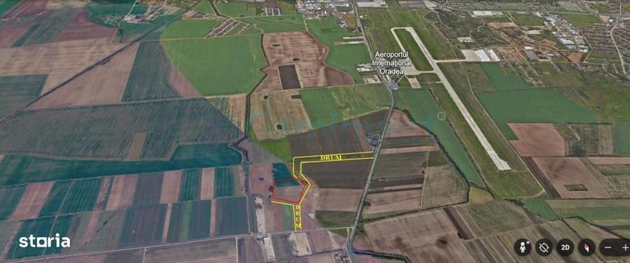 Teren 5800 mp de vanzare in Oradea, zona Aeroport Gaminvest V4559 - 1