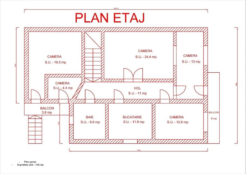 Casă individuală cu 5 camere cu Teren 567 Mp în Mihai Bravu