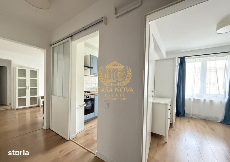 Apartament cu 3 camere semidecomandat, mobilat în Horea