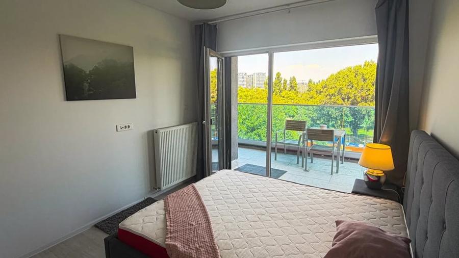 Apartament cu 2 camere semidecomandat, mobilat în Floreasca