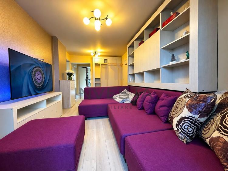 Apartament cu 4 camere semidecomandat, mobilat în Gheorgheni