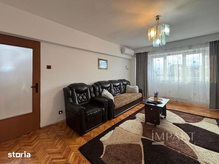 Apartament cu 3 camere decomandat, mobilat în Mărăști