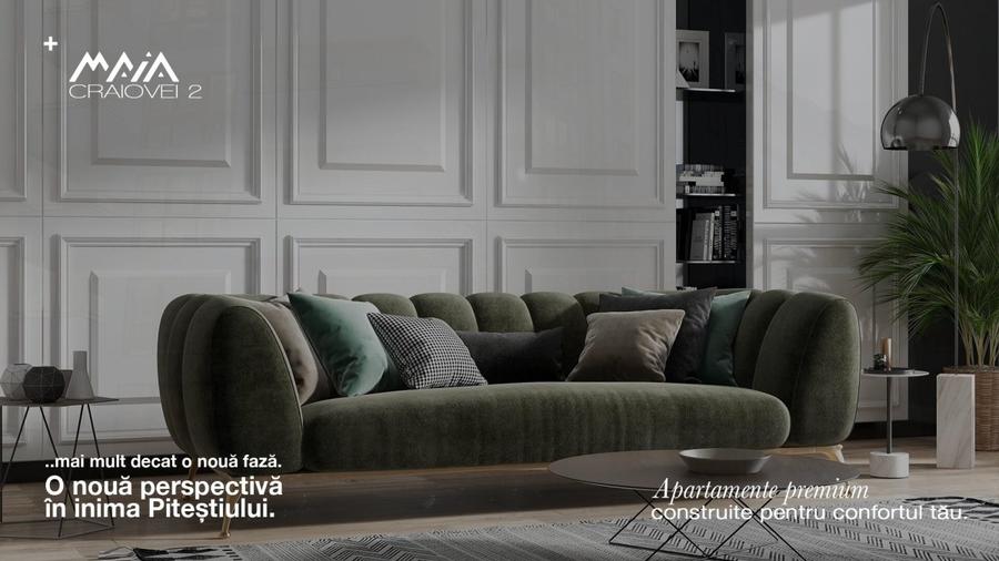 Apartament cu 2 camere decomandat în Craiovei