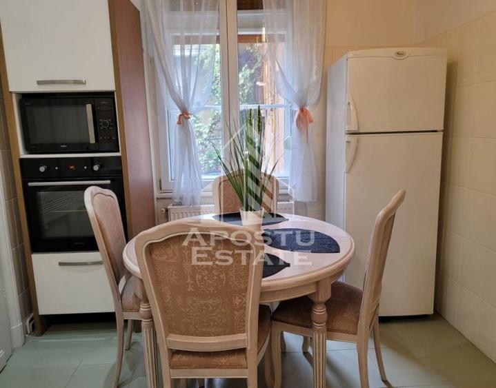 Apartament cu 4 camere circular, mobilat în Iosefin