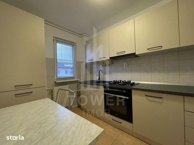 Apartament cu 3 camere decomandat, mobilat în Mihai Viteazul