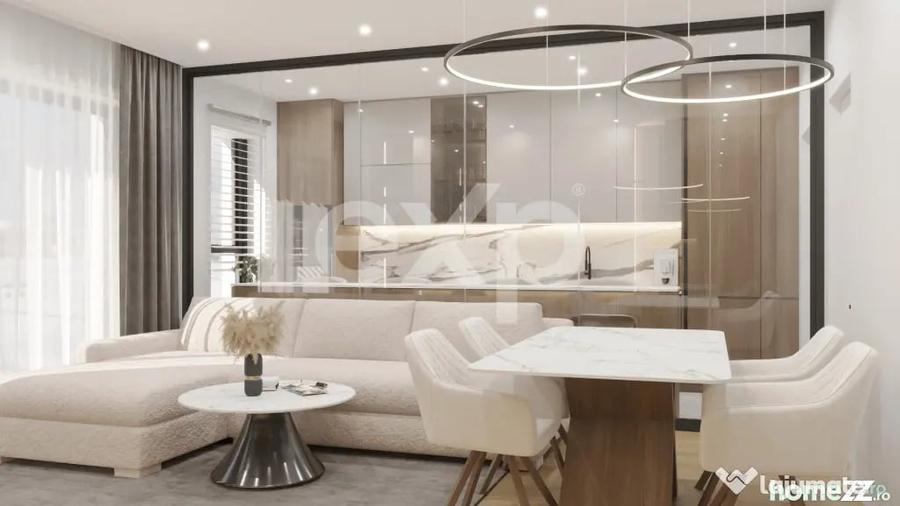 Apartament cu 3 camere decomandat în Central