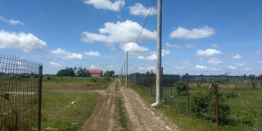 Teren de 1000 mp, în Țegheș