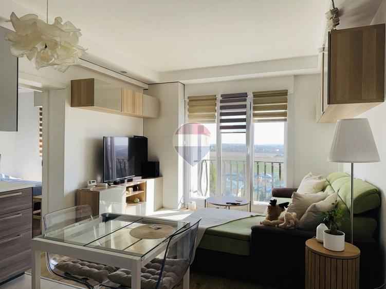 Apartament cu 2 camere semidecomandat, mobilat în Ștefăneștii de Jos